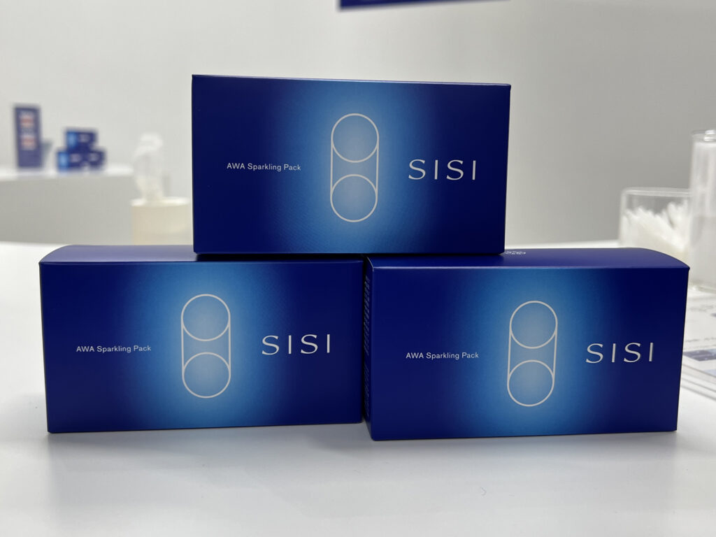 sisi awaスパーリングパック　炭酸パック