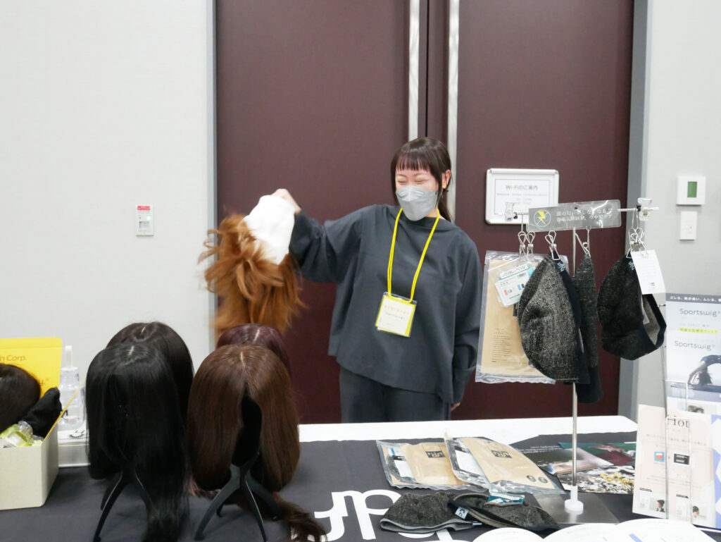 ナゴミタイム　縁日　スポーツ用ウィッグ